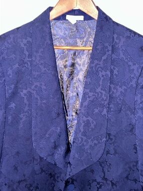 Rossi Man Jacket, Navy, Size 42